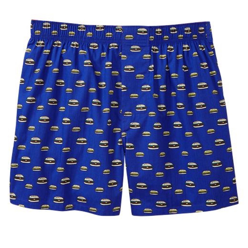 NWOT Gap Cheeseburger Boxers Size Medium